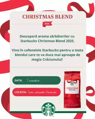 Magazine Starbucks (valid până la 7-11)