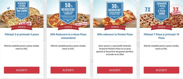 Catalog Domino's Pizza săptămâna 45 Pagină 1