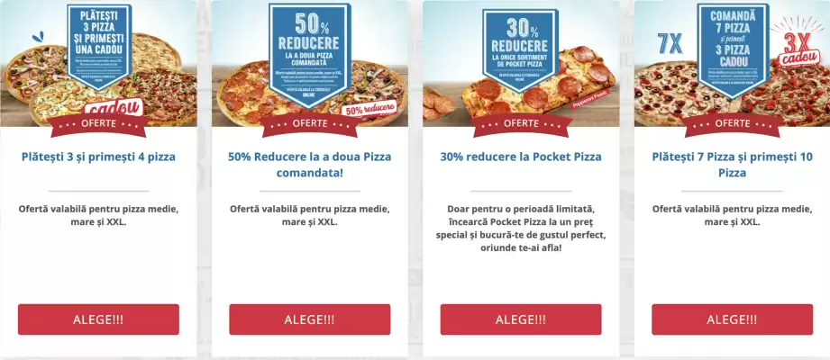 Catalog Domino's Pizza (valid până la 11-11)