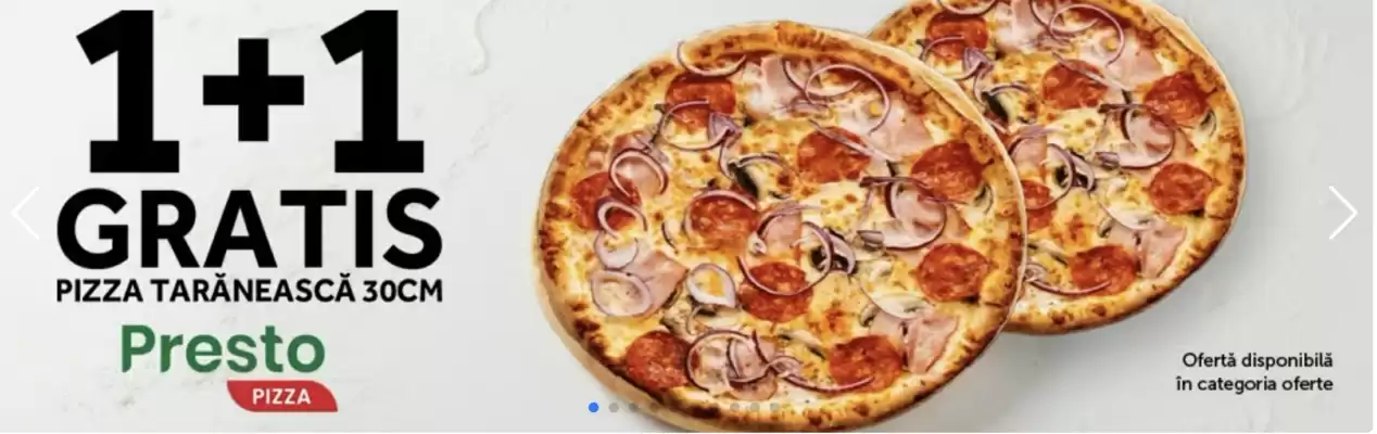 Catalog Presto Pizza (valid până la 11-11)