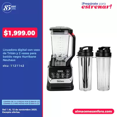 Catálogo Almacenes Anfora (válido hasta 12-11)