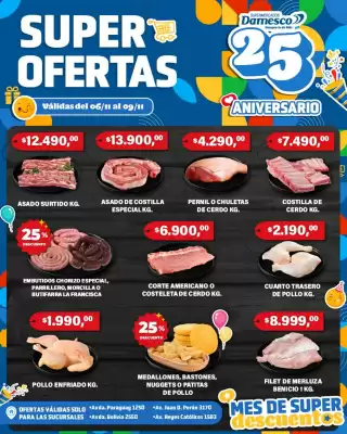 Catálogo Supermercados Damesco (válido hasta 9-11)