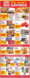 H-E-B weekly ad week 45 Page 1