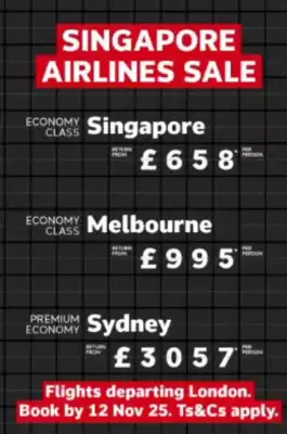 Flight Centre leaflet (valid until 12-11)