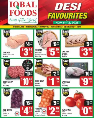 Iqbal Foods flyer (valid until 16-11)