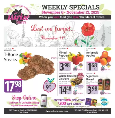 The Market Stores flyer (valid until 16-11)
