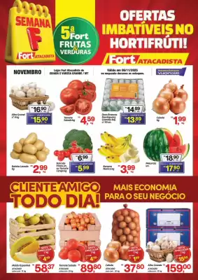 Tabloide Fort Atacadista (válido até 6-11)