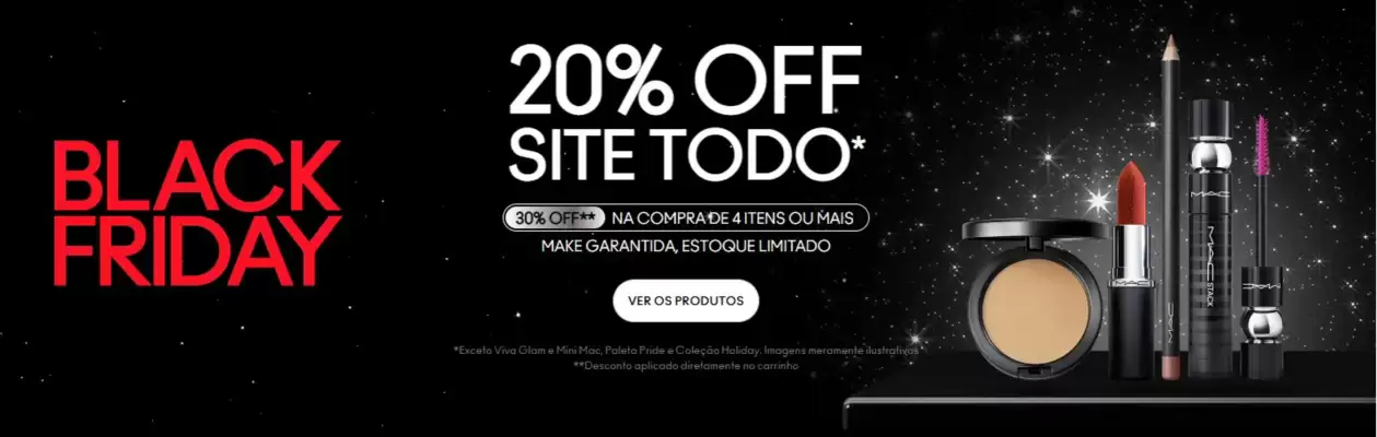 Catálogo MAC Cosmetics (válido até 19-11)