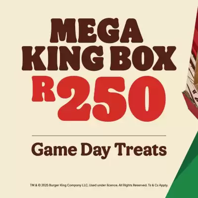 Burger King catalogue (valid until 12-11)