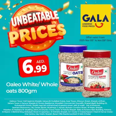 Gala Supermarket catalogue (valid until 9-11)