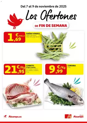 Folleto Alcampo (válido hasta el 9-11)