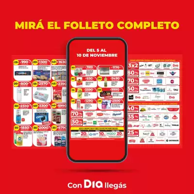 Folleto Supermercados DIA (válido hasta 10-11)