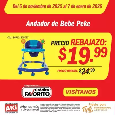 Catálogo Akí (válido hasta 7-01)