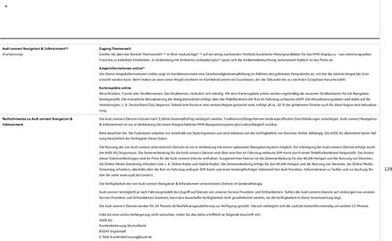 Audi Prospekt Seite 129