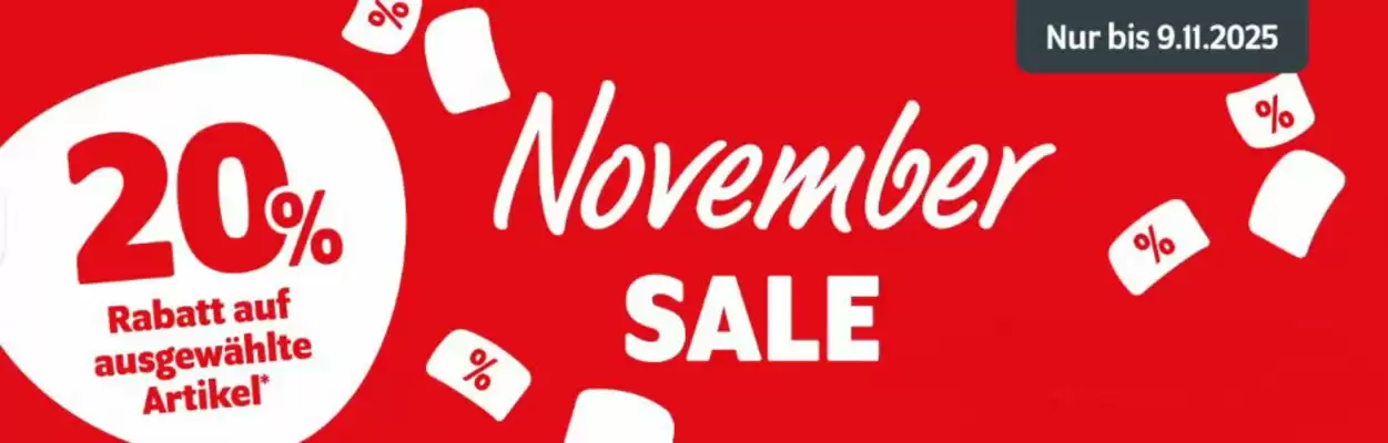 Das Futterhaus Prospekt (gültig bis 9-11)