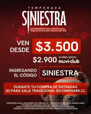 Catálogo Cinemark (válido hasta 22-11)
