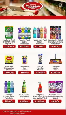 Catálogo Supermercados Romanini (válido hasta 30-11)