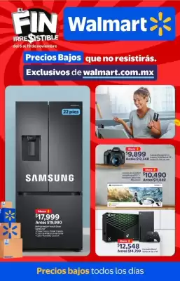Folleto Walmart (válido hasta 12-11)