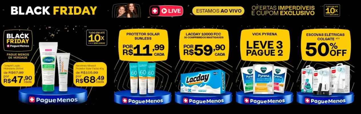 Catálogo Farmácias Pague Menos (válido até 12-11)