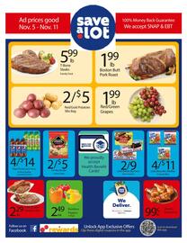 Save a Lot weekly ad week 45 Page 1