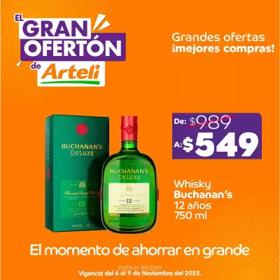 Folleto Arteli (válido hasta 9-11)