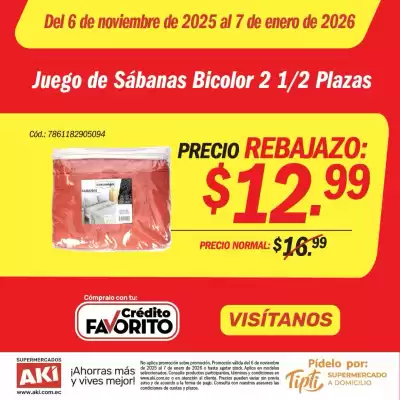 Catálogo Akí (válido hasta 7-01)