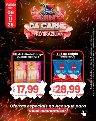 Catálogo Supermercados Pró Brazilian (válido até 6-11)