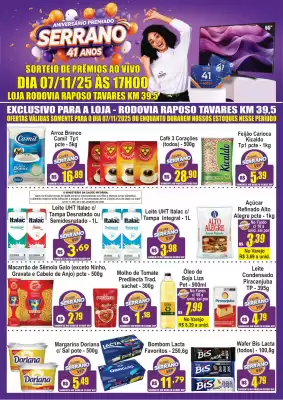 Catálogo Serrano Supermercado (válido até 7-11)