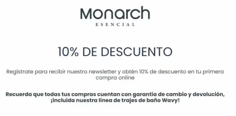 Catálogo Monarch (válido hasta 27-11)