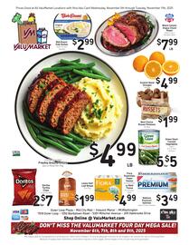 Valu Market weekly ad week 45 Page 1