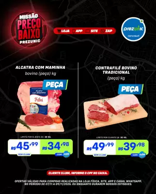 Encarte Prezunic (válido até 9-11)