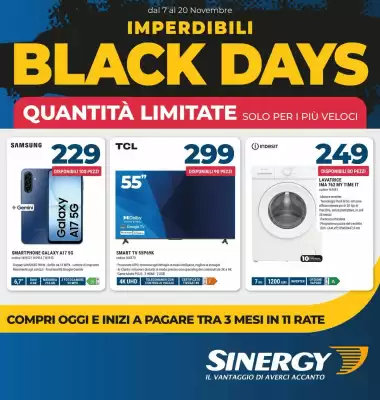 Volantino Sinergy (valido fino al 20-11)