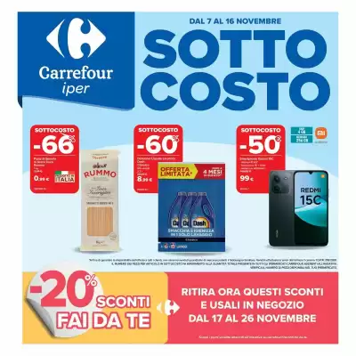 Volantino Carrefour Iper (valido fino al 16-11)