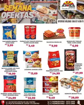Catálogo Alvorada Supermercados (válido até 9-11)