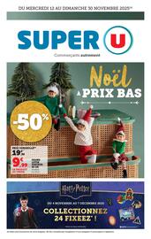 Catalogue Super U | Noël à prix bas page 1