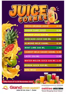 Grand Hyper Market catalogue (valid until 9-11)