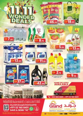 Grand Hyper Market catalogue (valid until 11-11)