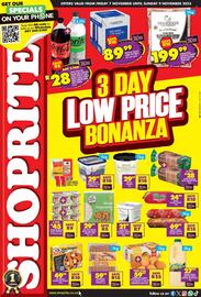 Shoprite catalogue Page 1