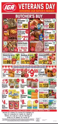 IGA weekly ad (valid until 11-11)