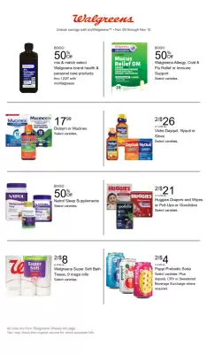 Walgreens weekly ad (valid until 15-11)