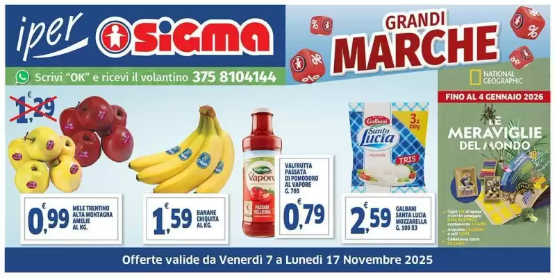 Volantino Iper Sigma (valido fino al 17-11)