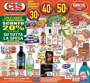 Volantino CTS Supermercati Pagina 1