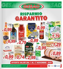 Volantino Gesad Supermercati Pagina 1