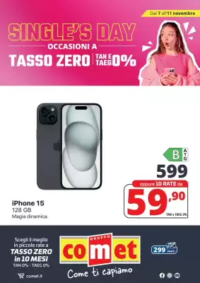 Volantino Comet (valido fino al 11-11)