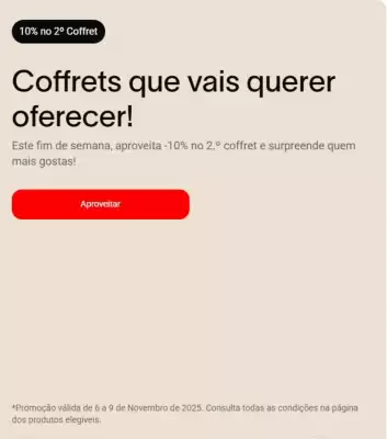 Folheto Perfumaria Barreiros Faria (válido até 9-11)