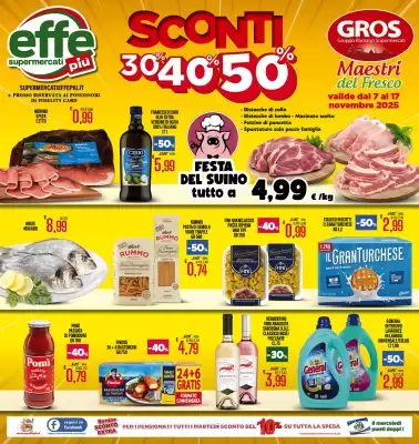 Volantino Supermercati EffePiù (valido fino al 17-11)