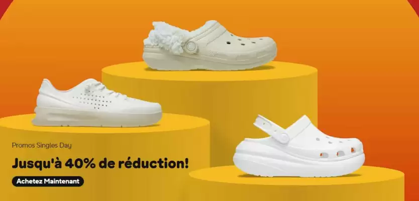 Catalogue Crocs (valable jusqu'au 30-11)