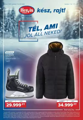 Hervis akciós újság (érvényes eddig: 23-11)