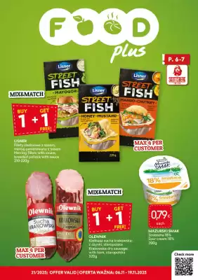 Food Plus folder (geldig t/m 19-11)