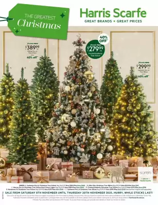 Harris Scarfe catalogue (valid until 20-11)